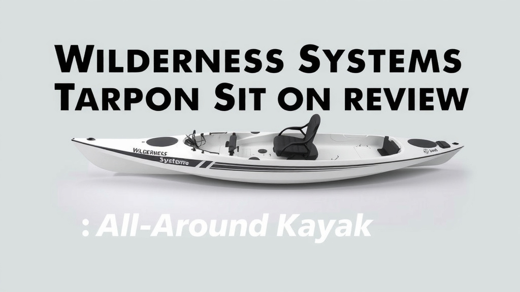 Wilderness Systems Tarpon Sit on Review: All-Around Kayak