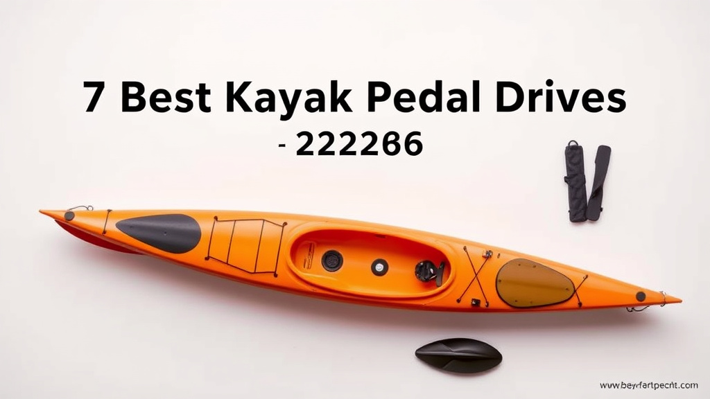 7 Best Kayak Pedal Drives for 2026