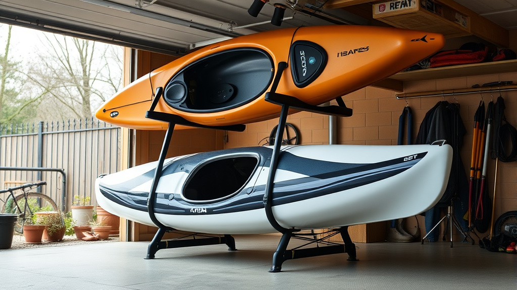 7 Best Kayak Racks for Garage Storage