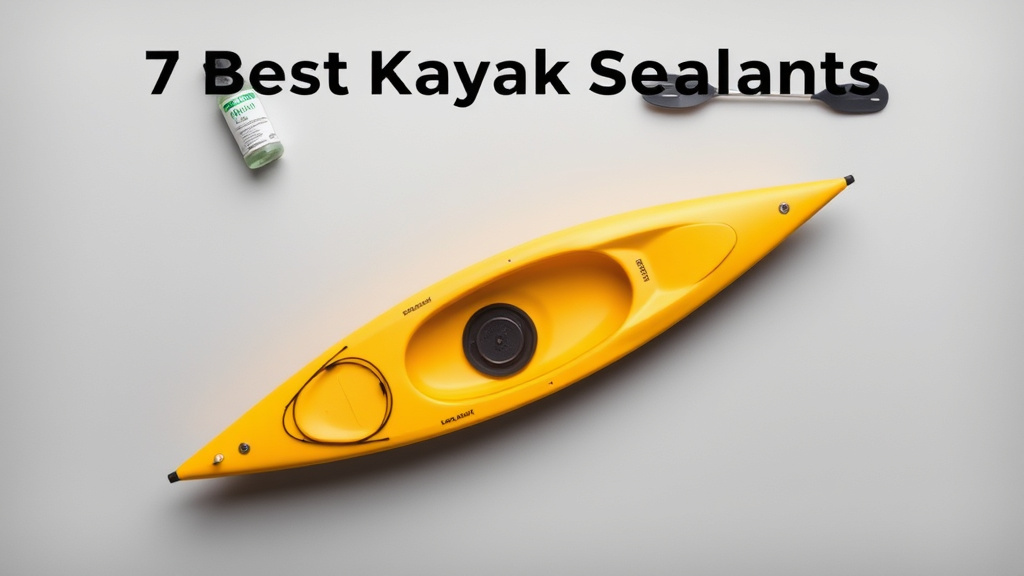 7 Best Kayak Sealants for a Watertight Hull