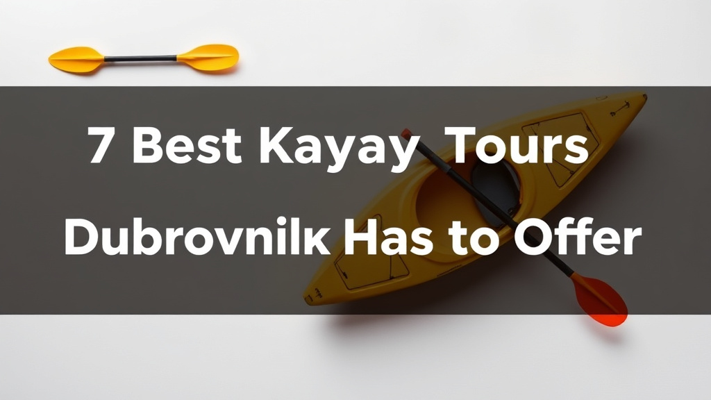 7 Best Kayak Tours Dubrovnik Has to Offer