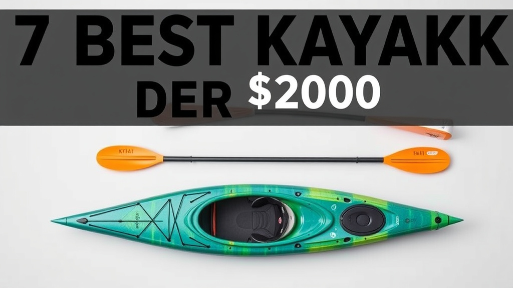 7 Best Kayaks Under $2000