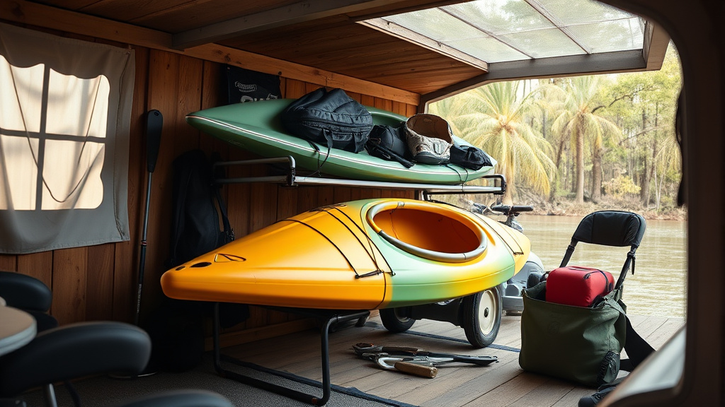 7 Smart Kayak Storage Ideas for Your Boat