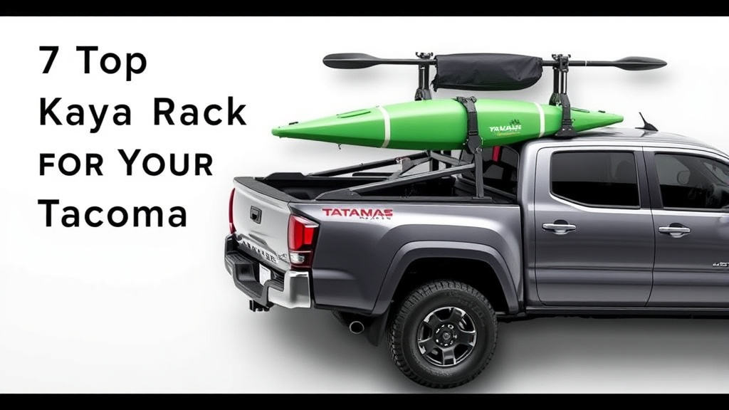 7 Top Kayak Racks for Your Tacoma Truck
