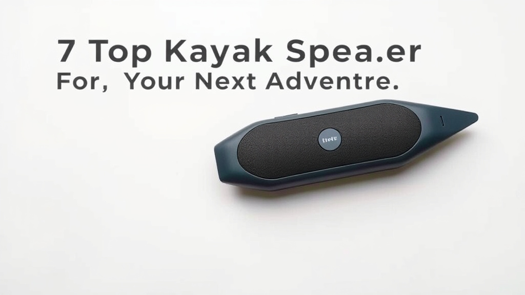 7 Top Kayak Speakers For Your Next Adventure