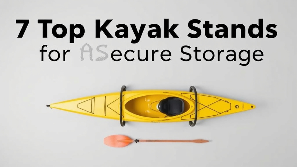 7 Top Kayak Stands for Secure Storage