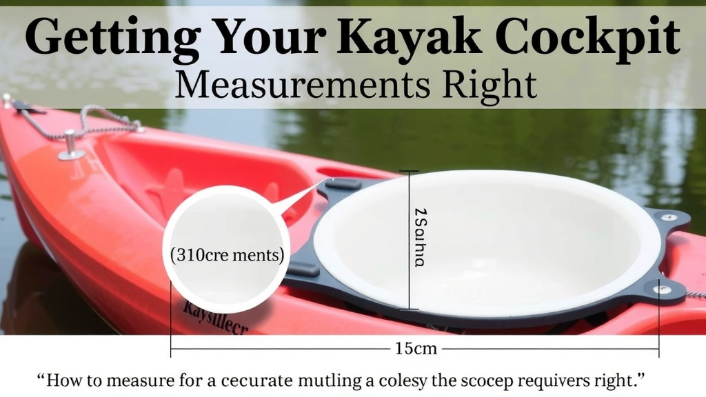 Getting Your Kayak Cockpit Measurements Right