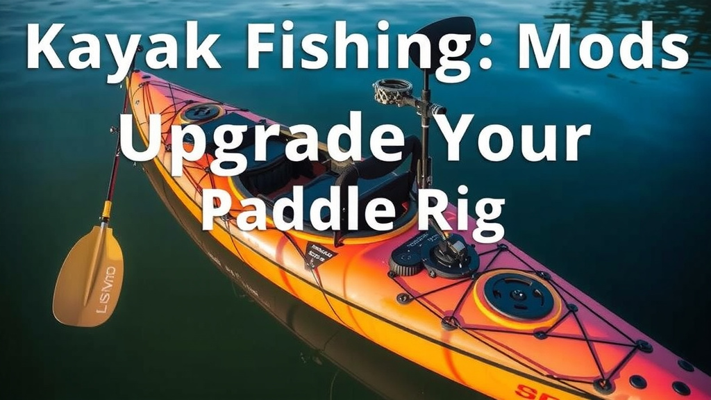 Kayak Fishing Mods: Upgrade Your Paddle Rig
