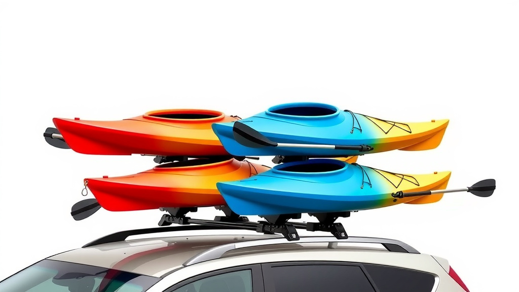 Getting Two Kayaks Onto Your Roof Rack