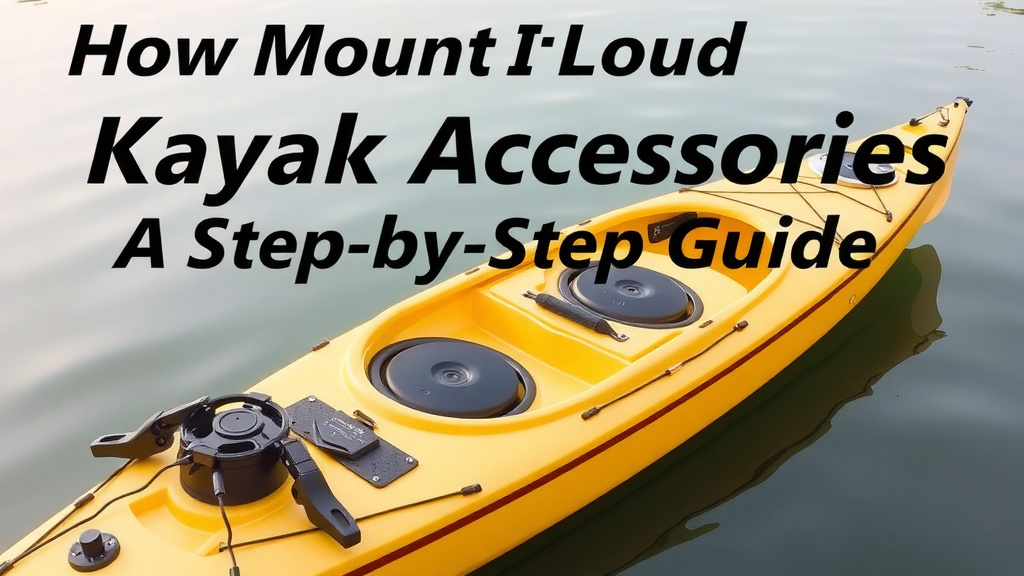 Mount Kayak Accessories: A Step-by-Step Guide