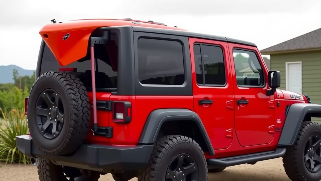 Getting Your Kayak Onto Your Jeep Wrangler