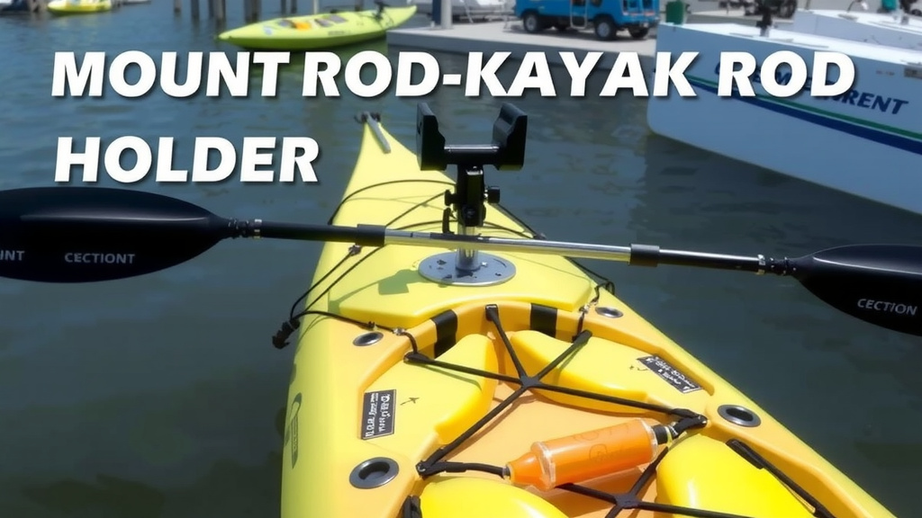 Mounting Your Kayak Rod Holder: A Step-by-Step Guide