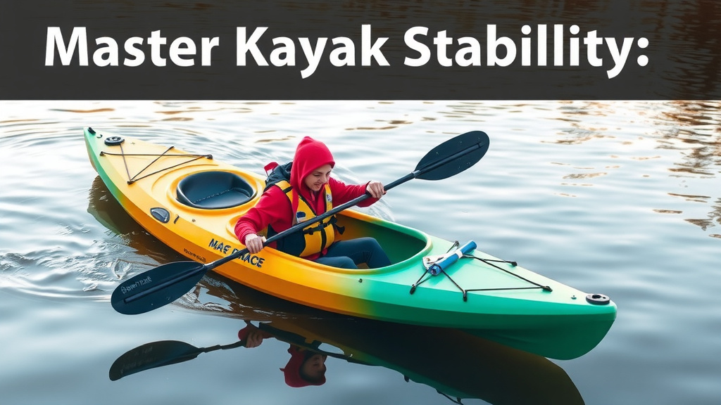 Master Kayak Stability: How to Not Flip Your Kayak