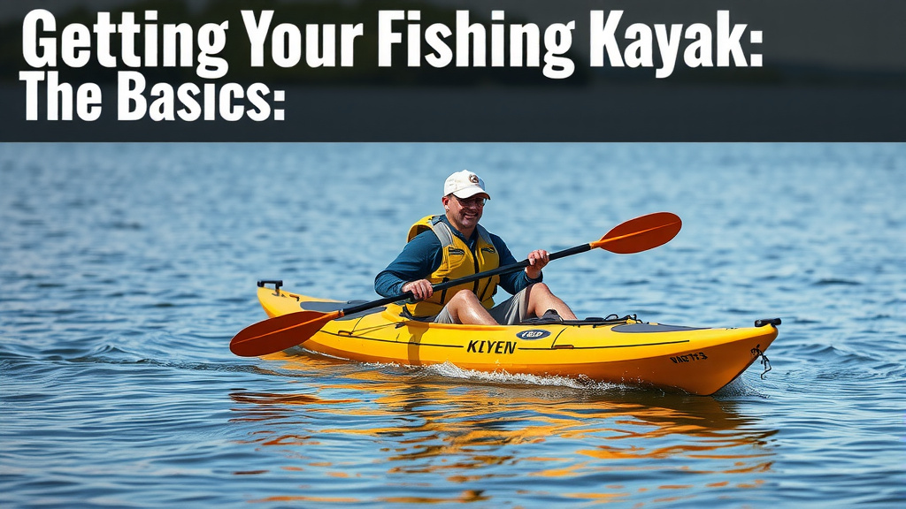 Getting Your Fishing Kayak Moving: The Basics