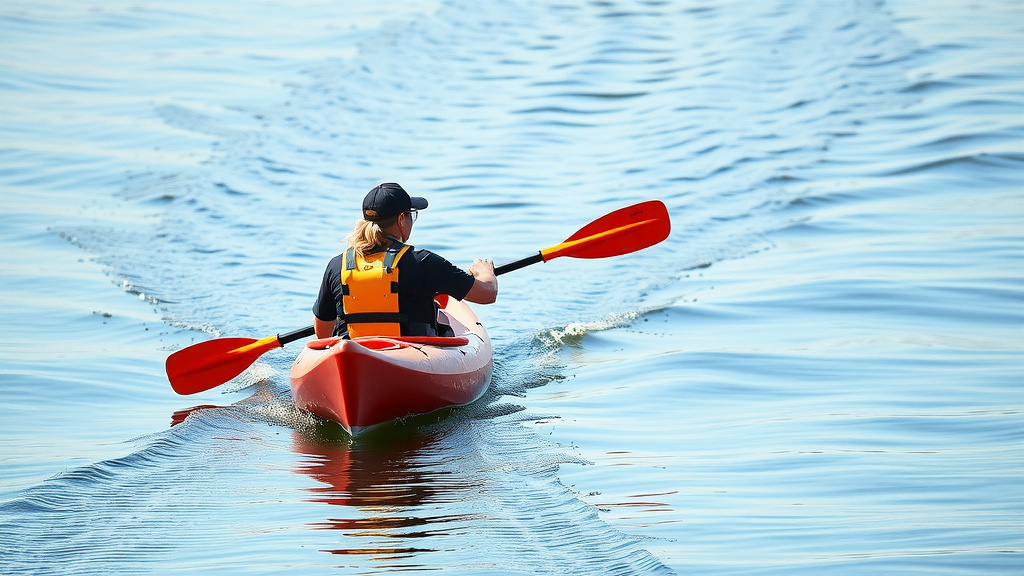 Mastering the Kayak Paddle for Straight-Line Travel