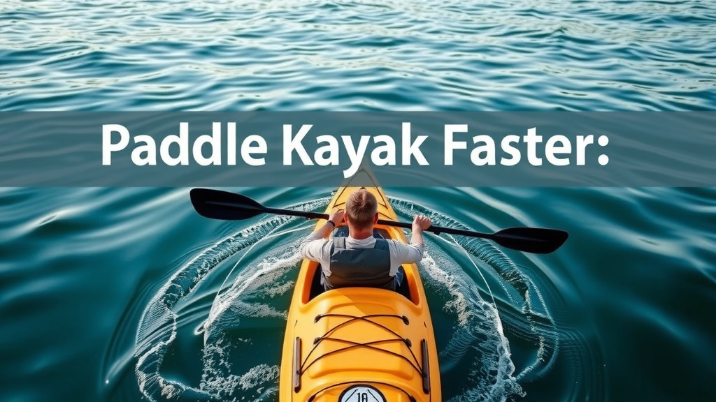 Paddle Kayak Faster: Expert Tips for Speed and Efficiency