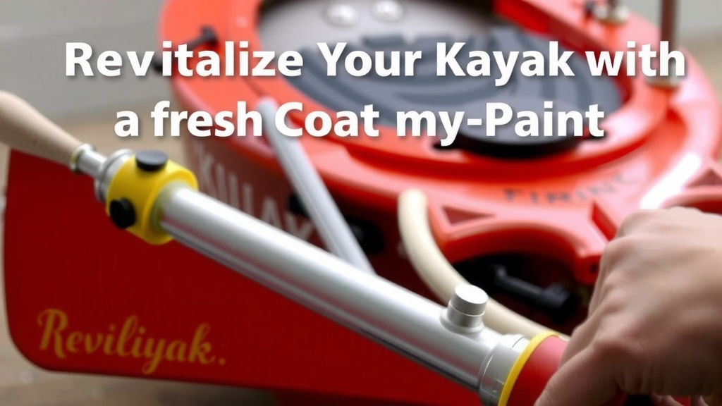 Revitalize Your Kayak with a Fresh Coat of Paint