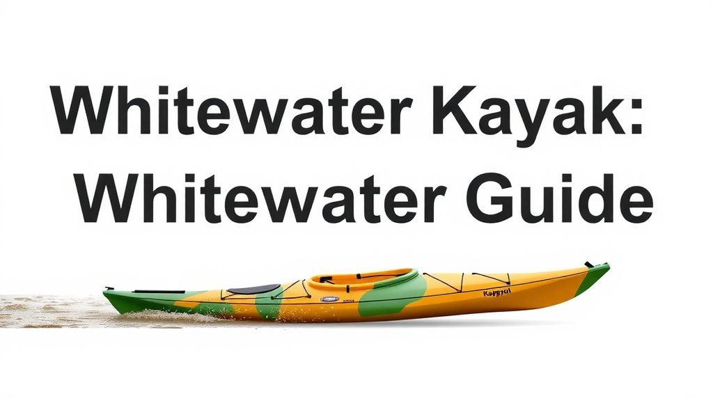 Choosing a Whitewater Kayak: A Buyer's Guide