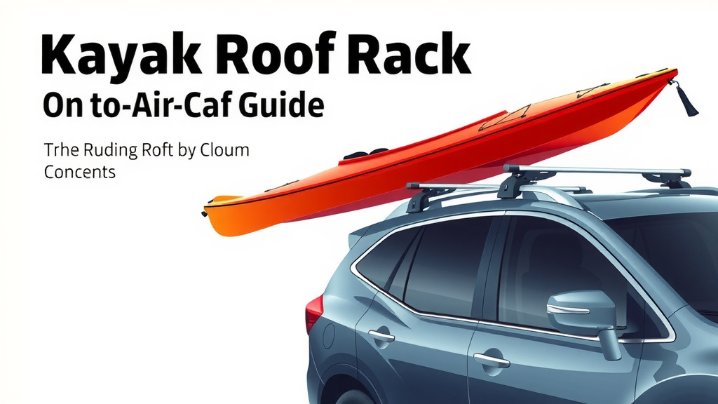 Getting Your Kayak Safely Onto Your Car's Roof Rack