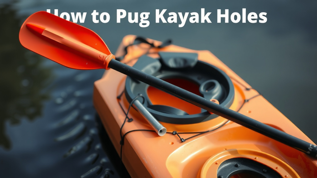 Fixing Leaks in Your Kayak