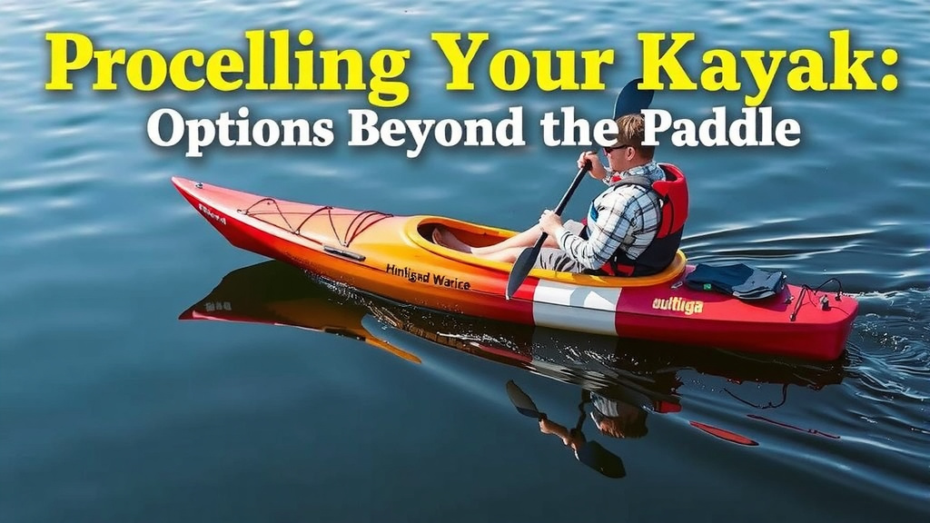 Propelling Your Kayak: Options Beyond the Paddle