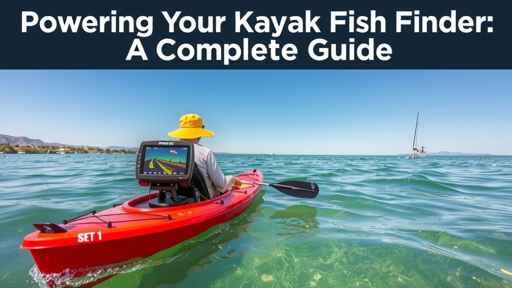 Powering Your Kayak Fish Finder: A Complete Guide