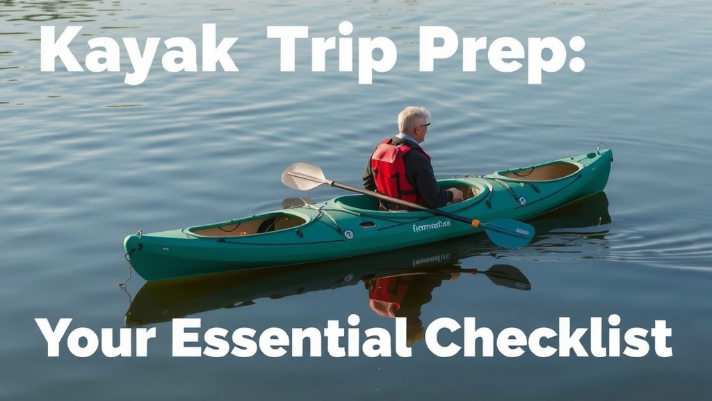Kayak Trip Prep: Your Essential Checklist