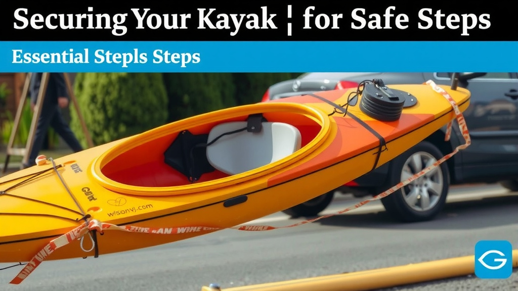 Securing Your Kayak for the Road: Essential Steps