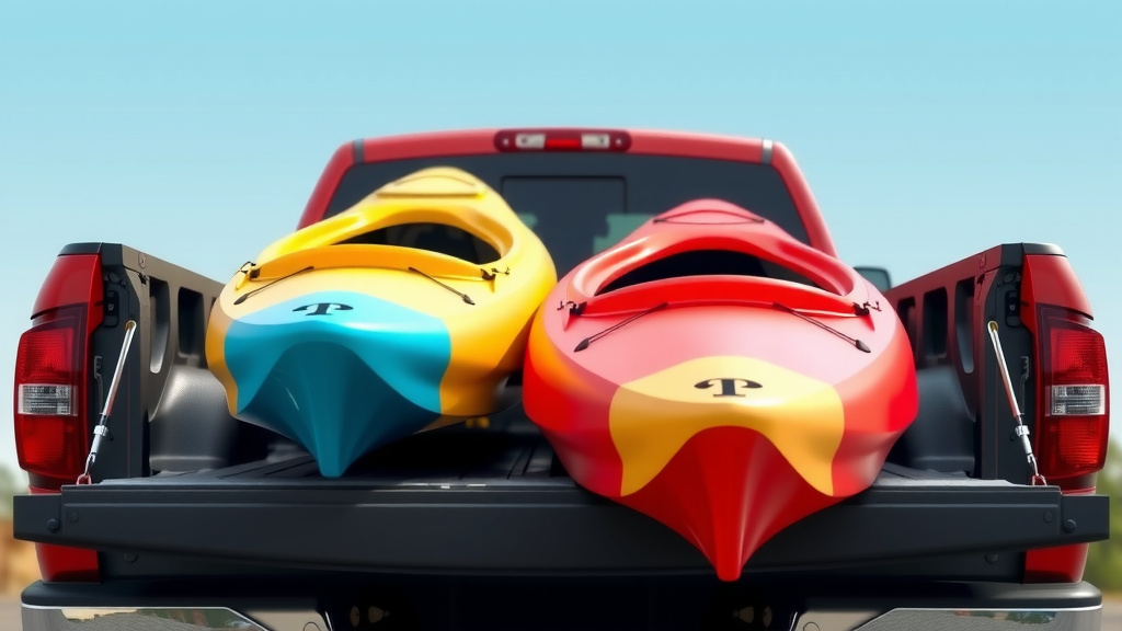 Fitting Two Kayaks in Your Truck Bed