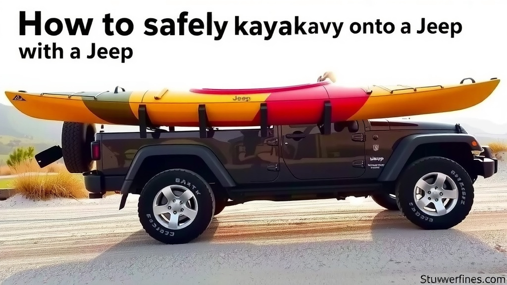 Transporting Your Kayak with Your Jeep
