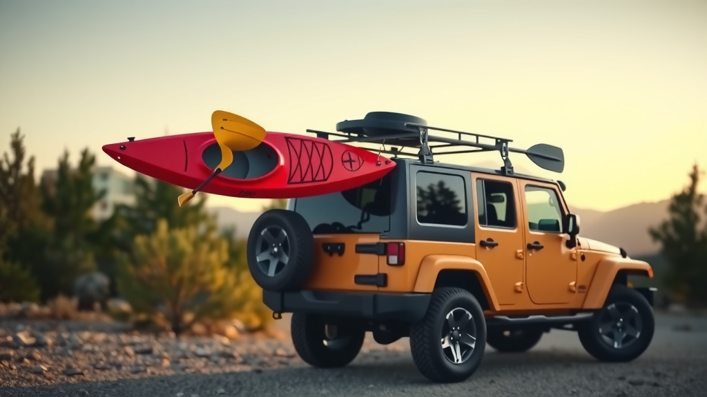 How to Safely Load a Kayak onto Your Jeep