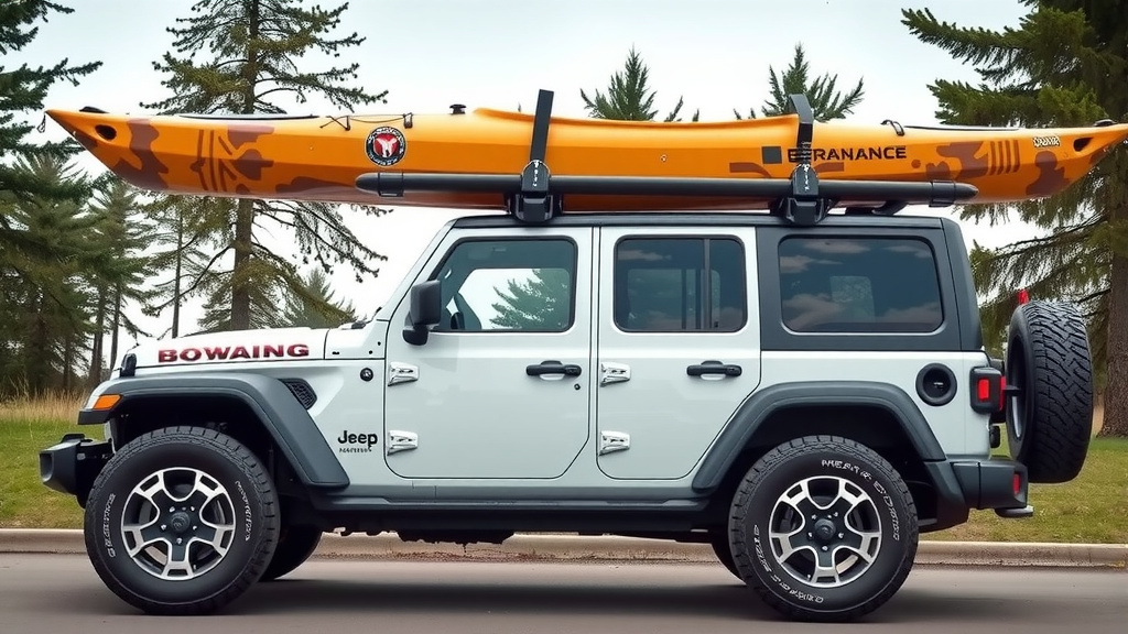Kayak on Jeep Wrangler: Easy Loading Guide