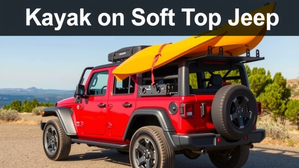 Transporting Your Kayak on a Soft Top Jeep