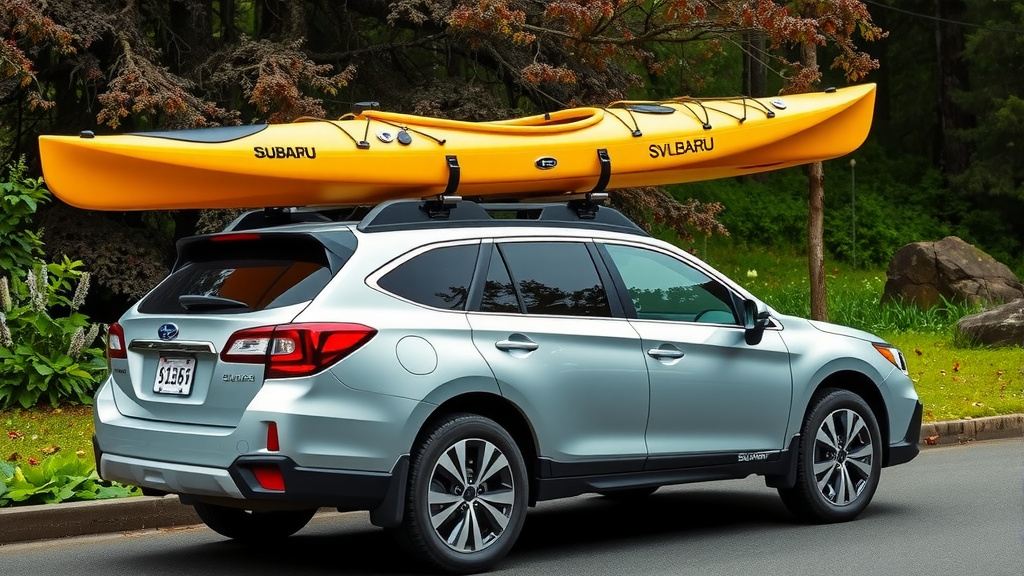 Kayak on Subaru Outback: A Simple Loading Guide