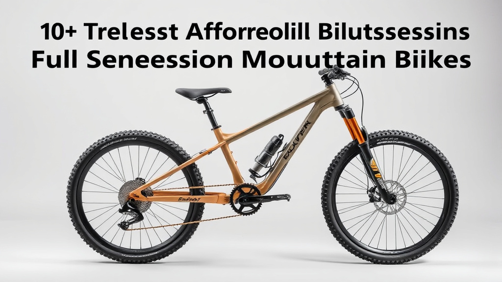 10 Best Affordable Full Suspension Mountain Bikes