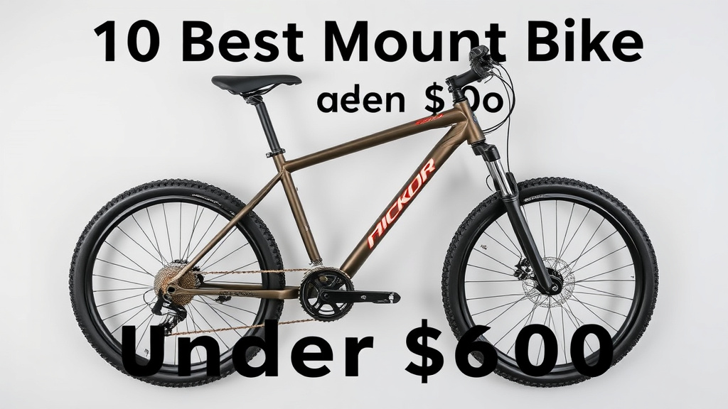 10 Best Beginner Mountain Bikes Under $600
