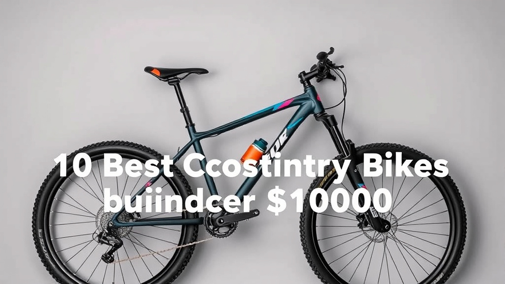 10 Best Cross Country Bikes Under $1000