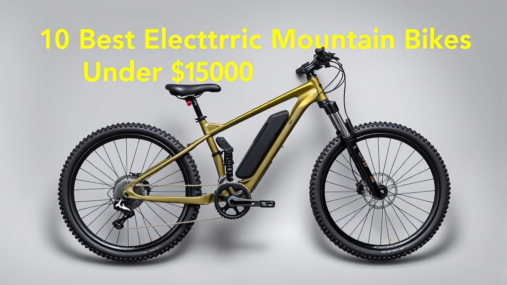 10 Best Electric Mountain Bikes Under $1500