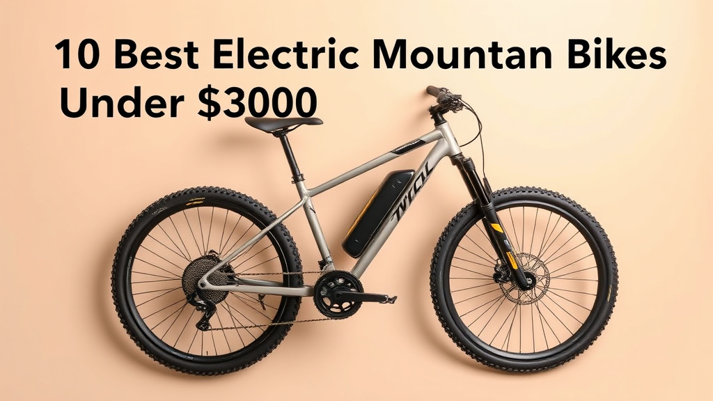 10 Best Electric Mountain Bikes Under $3000