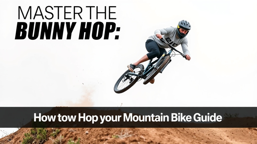 Master the Bunny Hop: Your Mountain Bike Guide