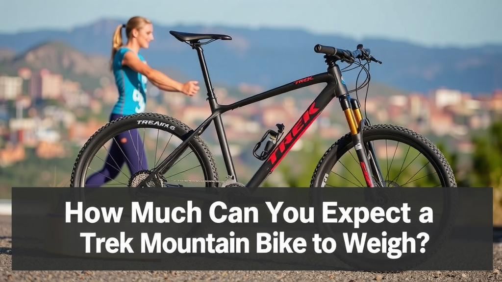 How Much Can You Expect a Trek Mountain Bike to Weigh?