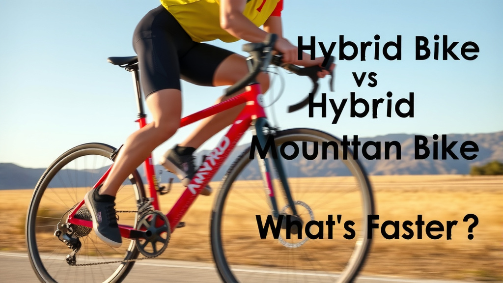Hybrid Bike vs Mountain Bike Speed: What's Faster