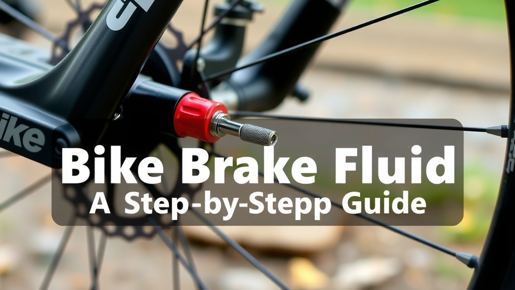 Mountain Bike Brake Fluid: A Step-by-Step Guide