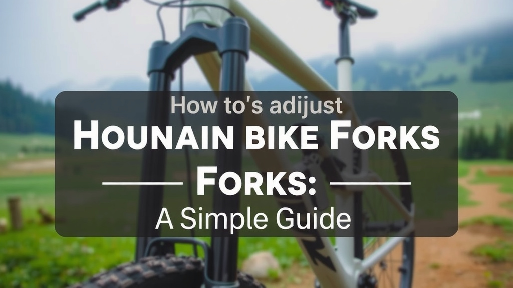 Adjust Your Mountain Bike Forks: A Simple Guide