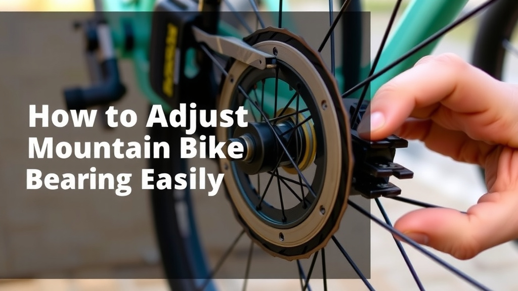 How to Adjust Mountain Bike Wheel Bearings Easily