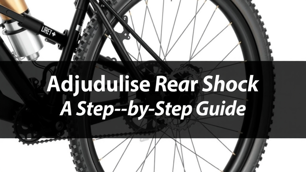Adjust Your Mountain Bike Rear Shock: A Step-by-Step Guide