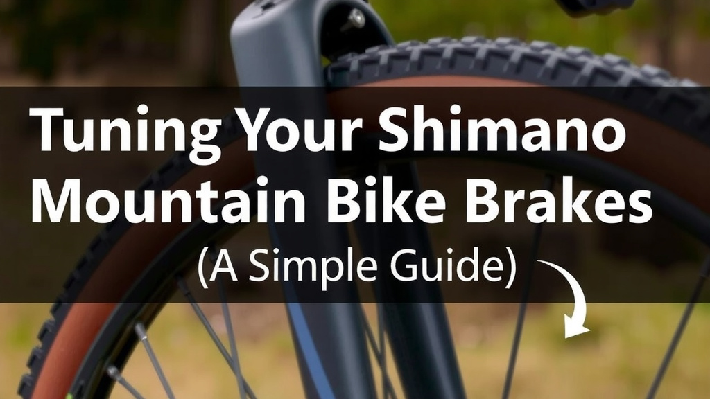 Tuning Your Shimano Mountain Bike Brakes: A Simple Guide