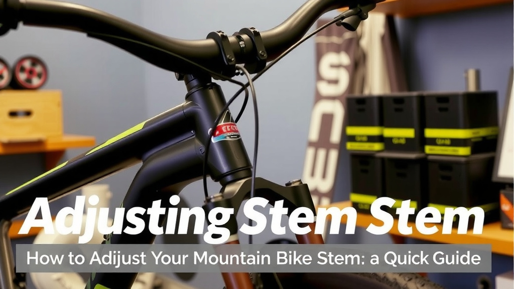 Adjusting Your Mountain Bike Stem for a Better Ride