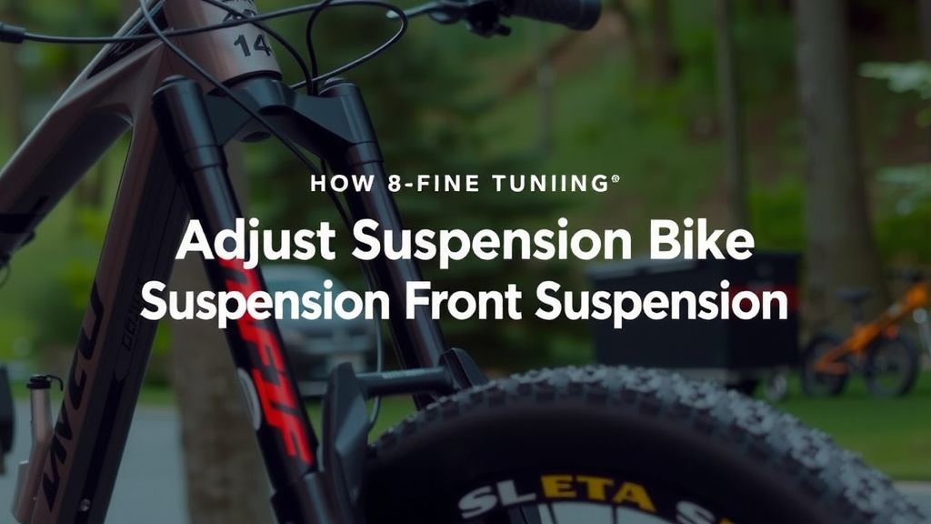Fine-Tuning Your Mountain Bike's Front Suspension