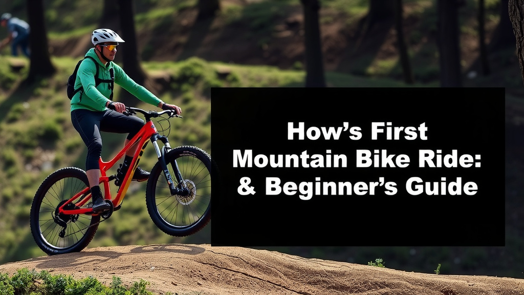 Your First Mountain Bike Ride: A Beginner's Guide